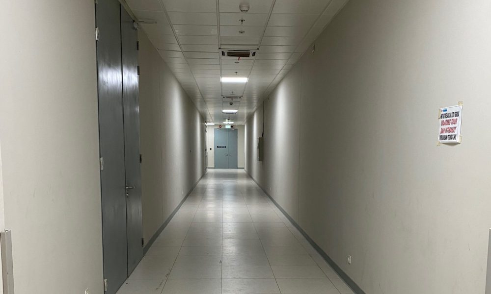 RF at Corridor Installed Skirting